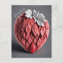 Pesquisar por design fruta cartoes postais Design de morango