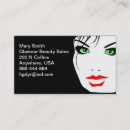 Pesquisar por cara da mulher cartao de visita Beleza