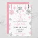 Pesquisar por chá de panela do inverno convites Flocos de neve