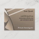 Pesquisar por espião padrao cartao de visita Retro