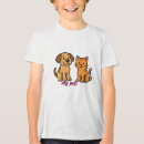 Pesquisar por cão e gato camisetas Animação