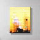 Pesquisar por pixel art impressão de canvas Digital