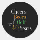 Pesquisar por 40 anos adesivos Golfe