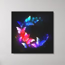 Pesquisar por neon impressão de canvas Borboletas