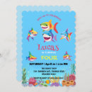 Pesquisar por tubarões convites Crianças