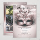 Pesquisar por máscara dourada convites Elegante