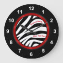 Pesquisar por zebra relogios de parede Vermelho