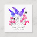 Pesquisar por flor lilás cartao de visita Flores
