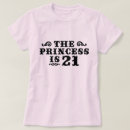 Pesquisar por você é minha princesa camisetas For her