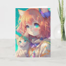 Pesquisar por gato roxo cartoes Girl