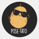 Pesquisar por batata engraçada adesivos Piada de legume