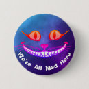 Pesquisar por alice no gato país maravilhas botons Cheshire