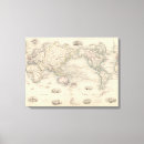 Pesquisar por mapas impressão impressão de canvas Atlas