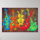 Pesquisar por pintura guitarra artes pôsteres Azul
