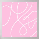 Pesquisar por rosa cor de rosa e branco pósteres pôsteres Minimalista