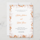 Pesquisar por flor branca delicada casamento convites Moderno