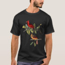 Pesquisar por pássaro cardinal camisetas Arte de pássaros