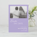 Pesquisar por lilac save the date convites Moderno