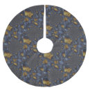 Pesquisar por ouro saias para árvore de natal Metal