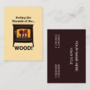 Pesquisar por lenha cartao de visita Calor