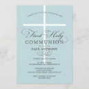 Pesquisar por primeira comunhão convites Azul