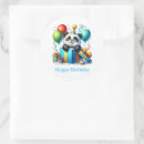 Pesquisar por aniversário panda adesivos Balões