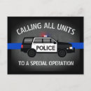 Pesquisar por polícia convites Chamando todas as unidades