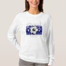 Pesquisar por letras azuis camisetas For her