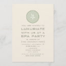 Pesquisar por spa convites Festa de spa