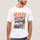 Pesquisar por girafa engraçado camisetas Animais