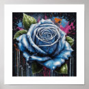 Pesquisar por sangue azul pôsteres Rosa