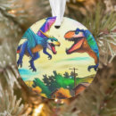 Pesquisar por dinossauros ornamentos Tiranossauro rex
