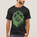 Pesquisar por arquitetura abstrata camisetas Geométrico