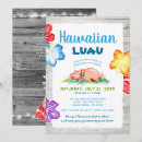 Pesquisar por luau havaiano convites Folhas de palmeira