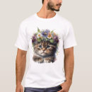 Pesquisar por gatos florais camisetas Floral