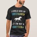 Pesquisar por equitação camisetas Cavalo de montaria