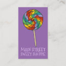 Pesquisar por lollipop cartao de visita Loja de doces