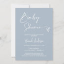 Pesquisar por bebê azul q convites Simples