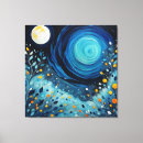 Pesquisar por arte da lua impressão de canvas Abstrato