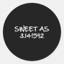 Pesquisar por número pi adesivos Círculo