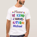 Pesquisar por autismo camisetas Eu tenho autismo