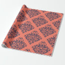 Pesquisar por coral papel de presente Vintage