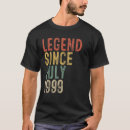 Pesquisar por 21 anos velho camisetas 1999