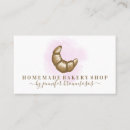 Pesquisar por croissant cartao de visita Caseira