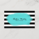 Pesquisar por turquesa e preto cartao de visita Estilista