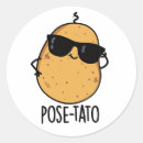 Pesquisar por batata engraçada adesivos Piada de legume