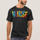 Pesquisar por um dia em uma enfermeira camisetas Azul