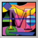 Pesquisar por monograma m pôsteres Alfabeto