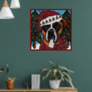 Pesquisar por cão papai noel pôsteres Neve
