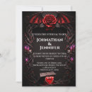 Pesquisar por vampiro casamento convites Gótico